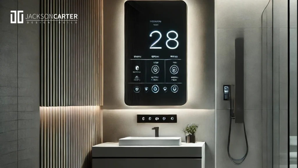 Luxe Tech Features in Bathroom