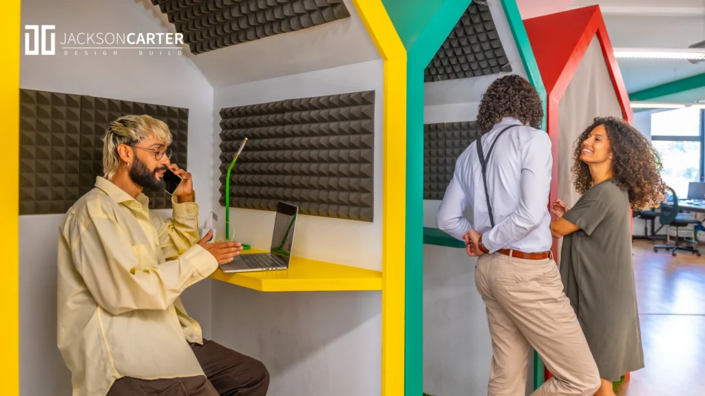 soundproof call booths in Office