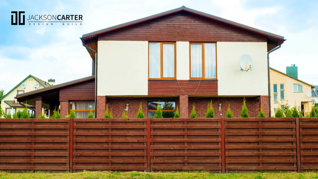 Louvered Fence