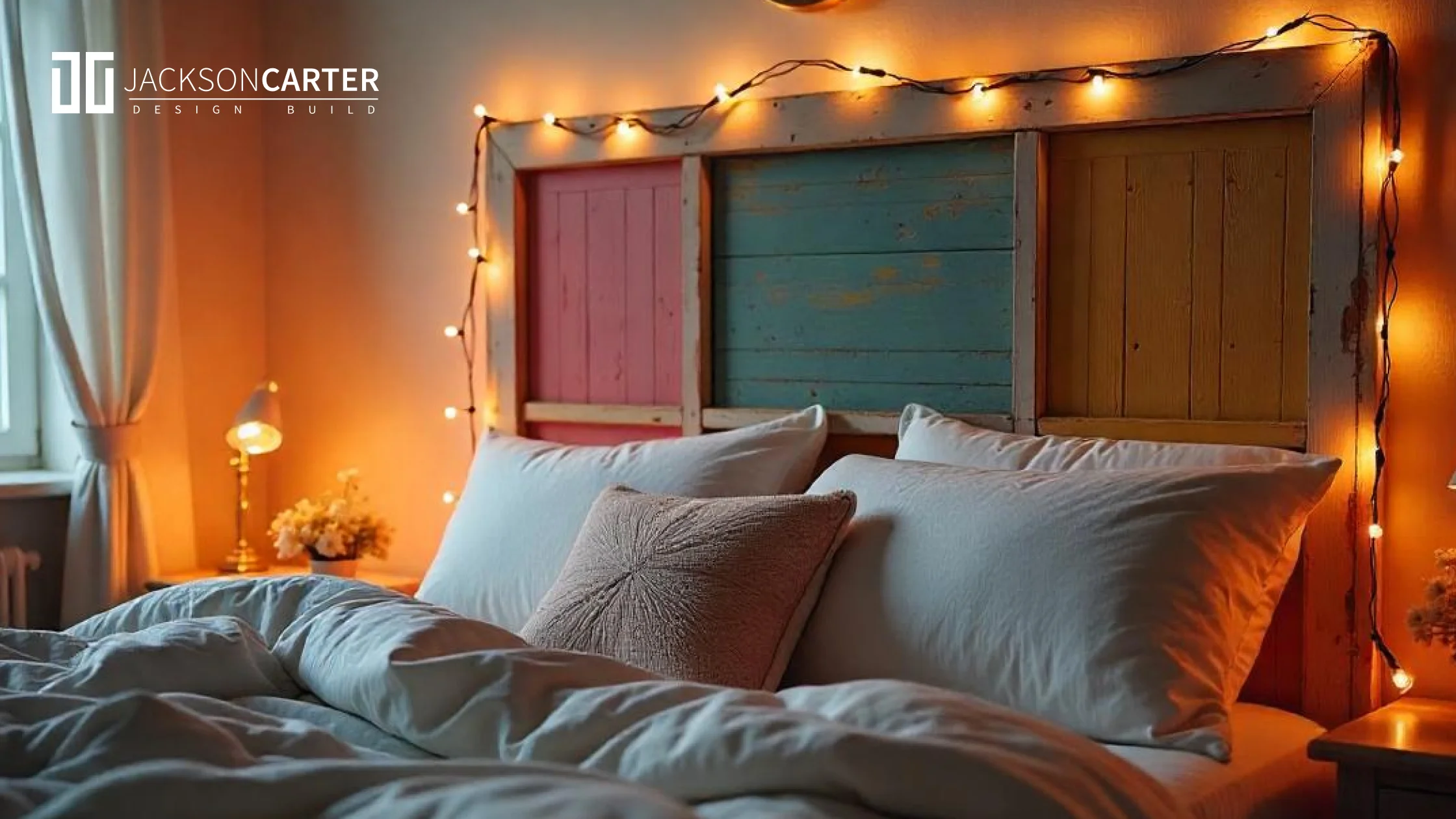 Old Door Headboard